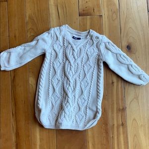 Baby girl Gap sweater dress, size 18-24 months
